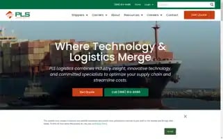 Plslogistics.com Screenshot 2024-05-13 10:44:55