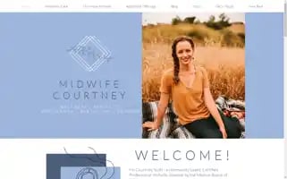 Midwifecourtney.com Screenshot 2024-06-16 06:24:02