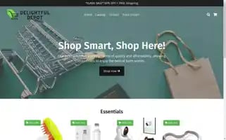 Delightfuldepot.com Screenshot 2024-04-27 15:47:12