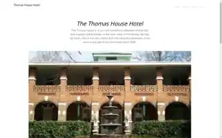 Thomashousehotel.com Screenshot 2024-04-18 10:15:42
