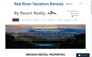 Redrivervacationrentals.com Screenshot 2024-04-15 14:17:58