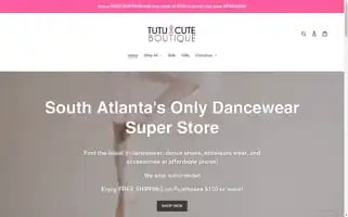 Tutucutedanceboutique.com Screenshot 2024-06-16 20:19:01