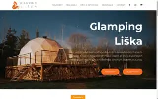 Glampingliska.cz Screenshot 2024-05-19 12:49:16