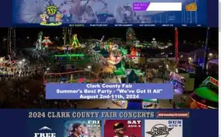 Clarkcofair.com Screenshot 2024-05-09 03:05:25