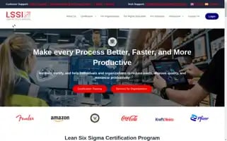 Leansixsigmainstitute.org Screenshot 2024-06-16 01:21:15