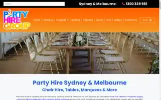 Partyhiregroup.com.au Screenshot 2024-05-13 08:02:38