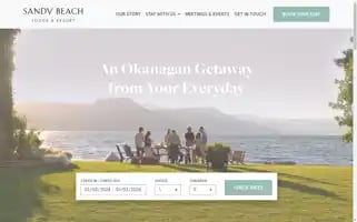 Sandybeachresort.com Screenshot 2024-07-02 18:36:15