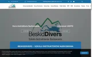 Kursinstruktoranurkowania.pl Screenshot 2024-06-14 20:30:04