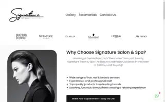 Signature-thebeautydestination.com Screenshot 2024-04-18 13:48:45