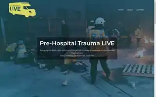 Prehospitaltraumalive.co.uk Screenshot 2024-05-19 19:34:01