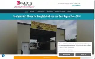 Qualitekautobodyaustin.com Screenshot 2024-05-16 14:35:36