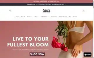 Amerisbloomer.com Screenshot 2024-05-19 08:57:57