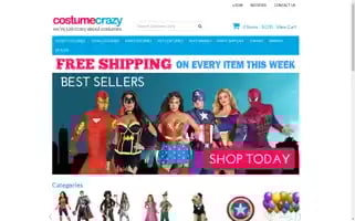 Costumecrazy.com.au Screenshot 2024-05-09 06:31:10