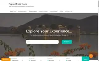 Puppetindiatours.com Screenshot 2024-04-17 13:10:22