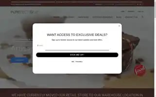 Purefectionschocolate.com Screenshot 2024-05-05 08:20:33