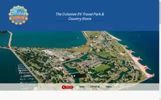 Thecoloniesrvtravelpark.com Screenshot 2024-04-18 08:56:38