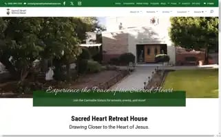 Sacredheartretreathouse.com Screenshot 2024-06-11 10:47:09