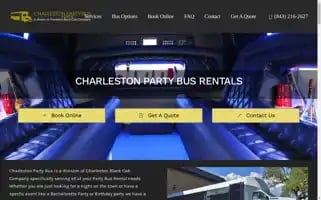 Partybuscharleston.com Screenshot 2024-06-13 16:40:22