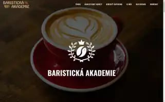 Barista-academy.cz Screenshot 2024-07-10 08:06:38