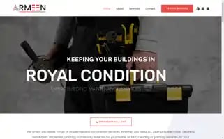 Armeentechnicalservices.com Screenshot 2024-05-25 22:27:55