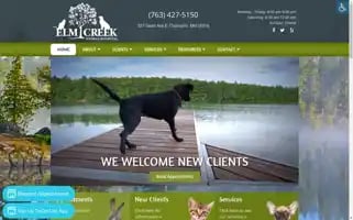 Elmcreekanimalhospital.com Screenshot 2024-07-06 03:18:08