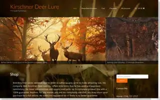 Kirschnerdeerlure.com Screenshot 2024-05-17 07:32:40
