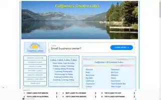 Californiasgreatestlakes.com Screenshot 2024-07-05 16:39:46