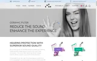 Shush-earplugs.co.uk Screenshot 2024-06-26 22:29:49