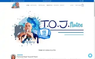 Tojflutes.com Screenshot 2024-05-18 10:46:46
