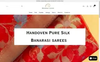 Benaraslooms.com Screenshot 2024-04-23 15:29:25