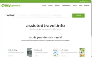 Assistedtravel.info Screenshot 2024-04-17 11:39:26