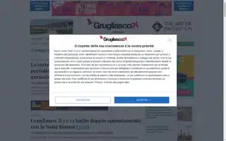 Grugliasco24.it Screenshot 2024-07-08 06:24:39