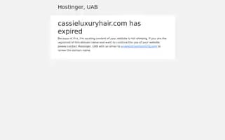 Cassieluxuryhair.com Screenshot 2024-05-20 07:34:09