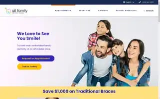 Dentalandbraces.com Screenshot 2024-05-15 19:42:01