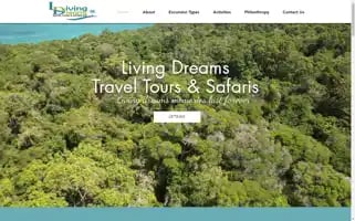 Livingdreamstraveltoursandsafaris.com Screenshot 2024-04-26 11:19:05