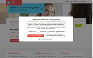 Aereshogeschool.nl Screenshot 2024-06-16 12:33:13