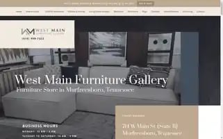 Westmainfurnituregallery.com Screenshot 2024-07-04 15:43:18