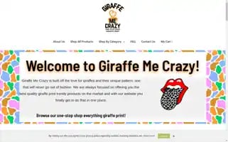 Giraffemecrazy.com Screenshot 2024-05-18 07:20:28