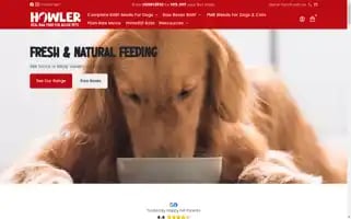 Howlerpetfoods.com.au Screenshot 2024-05-03 13:45:59