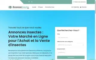 Annoncesinsectes.com Screenshot 2024-05-24 22:42:07