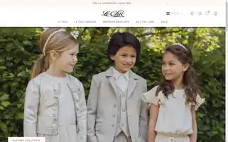 Lechickidswear.com Screenshot 2024-04-27 13:26:36