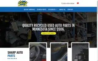 Sharpautoparts.com Screenshot 2024-05-16 16:57:48