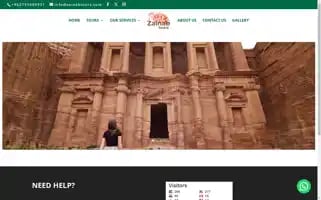 Zainabtours.com Screenshot 2024-04-14 14:01:25
