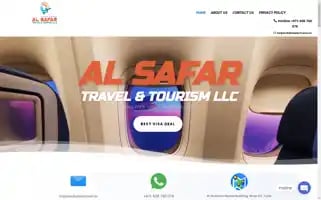 Alsafartravel.ae Screenshot 2024-04-26 13:16:17