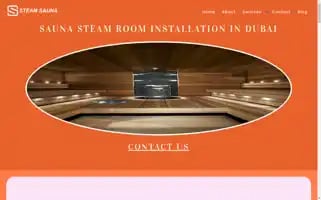 Steamsaunaroom.com Screenshot 2024-06-18 06:03:57