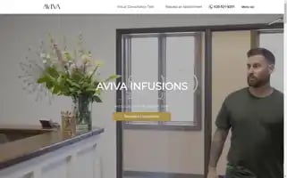 Avivainfusions.com Screenshot 2024-07-01 10:46:04