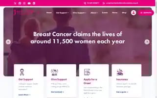 Pinkribbonfoundation.org.uk Screenshot 2024-06-30 12:36:28