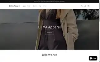 Diimaapparel.com Screenshot 2024-04-27 06:15:17