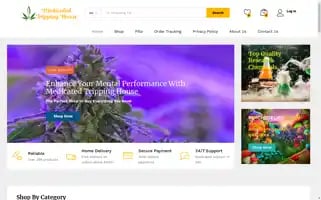 Medicatedtrippinghouse.co.uk Screenshot 2024-04-18 08:17:13