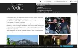 Domainedeledre.com Screenshot 2024-05-22 07:18:24